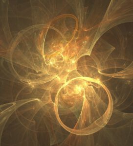 fractal, flame, space